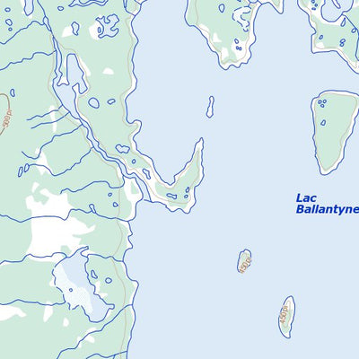 Lac Ballantyne (024K11 Toporama)