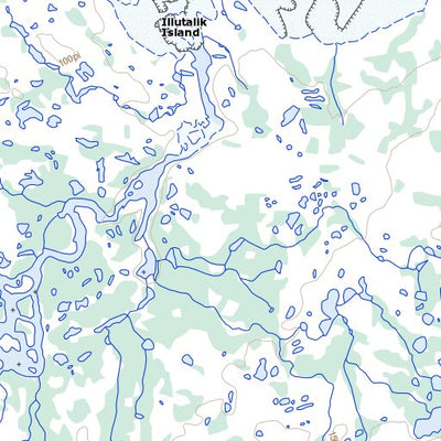 Lac Kaslak, NU (024K15 Toporama)
