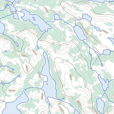 Lac Ijurvik, QC (024I03 Toporama)