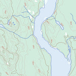 Lac Du Canyon, QC (024F06 Toporama)