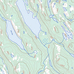 Lac Du Canyon, QC (024F06 Toporama)
