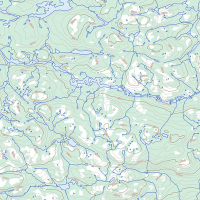 Lac Grammont, QC (024E05 Toporama)