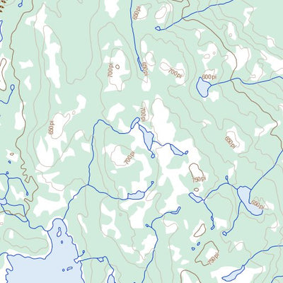 Lac Treillet, QC (024G15 Toporama)