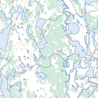 Lac Treillet, QC (024G15 Toporama)