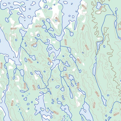 Lac Marcel, QC (024C16 Toporama)