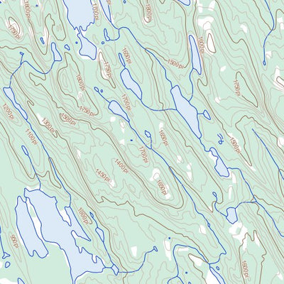 Lac Patu, QC (024C10 Toporama)
