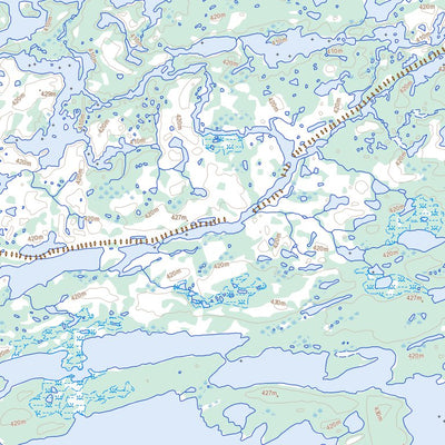 Lac Brésolles, QC (023M04 Toporama)
