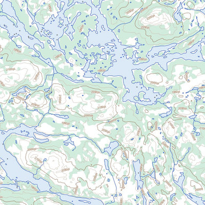 Lac Clugny, NL (023J11 Toporama)