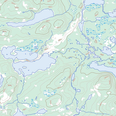 Lac Heslin, QC (023L14 Toporama)