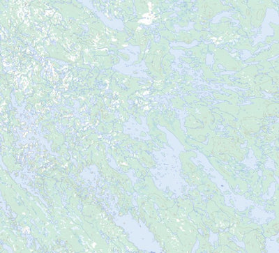 Lac Saint-Servan, QC (024B07 Toporama)