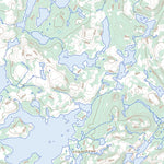 Lac Fleurange, QC (023L07 Toporama)