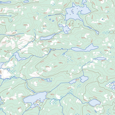 Lac Tassigny, QC (023N04 Toporama)