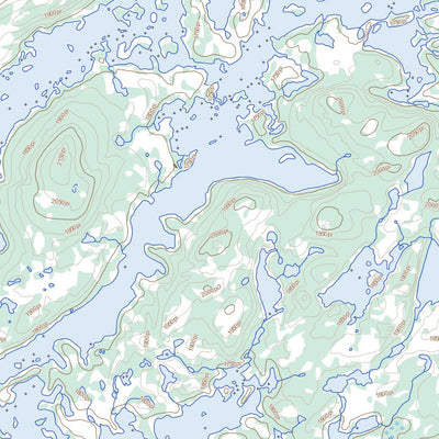 Lac Montviel, QC (023E16 Toporama)