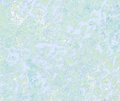 Lac Bermen, QC (023F10 Toporama)