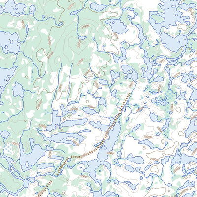 Lac Dahouet, QC (023D09 Toporama)