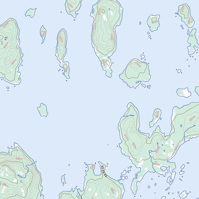 Lac Jaquis, QC (023F01 Toporama)