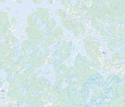 Lac Rousson, QC (023K07 Toporama)