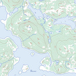Lac Rousson, QC (023K07 Toporama)