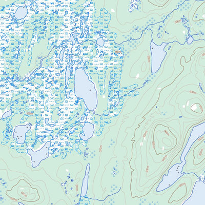 Lac Malapart, QC (023K02 Toporama)