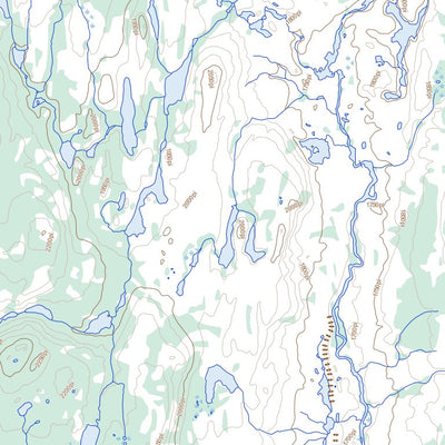 Lac Séchelles, QC (023C06 Toporama)