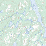 Lac Kerbodot, QC (023G05 Toporama)