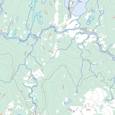 Lac Marsac, QC (023C04 Toporama)