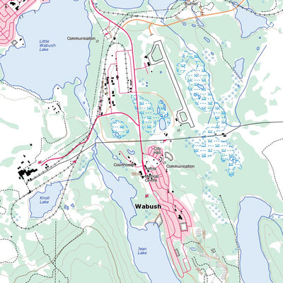Flora Lake, NL (023B15 Toporama)