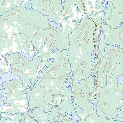 Lac Goupil, QC (023C16 Toporama)