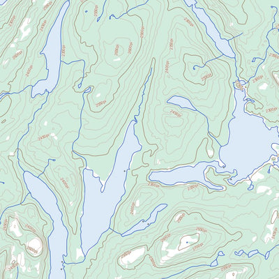 Lac Vallard, QC (023C14 Toporama)