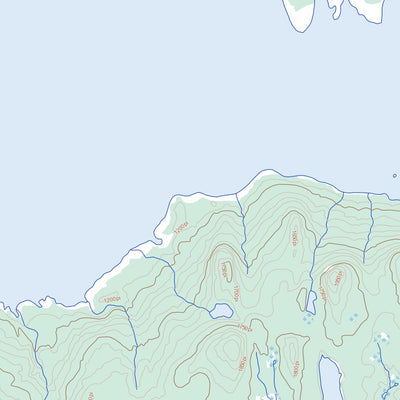 Lac Du Chaunoy, QC (022N10 Toporama)