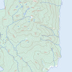 Lac Du Chaunoy, QC (022N10 Toporama)