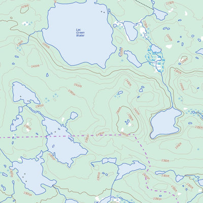 Lac Virot, NL (023B14 Toporama)