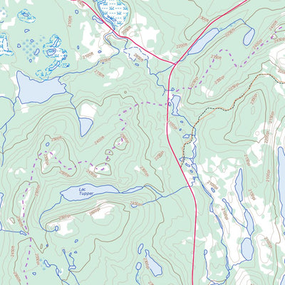Lac Virot, NL (023B14 Toporama)