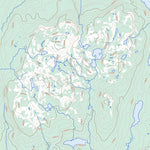 Seahorse Lake, NL (023A04 Toporama)