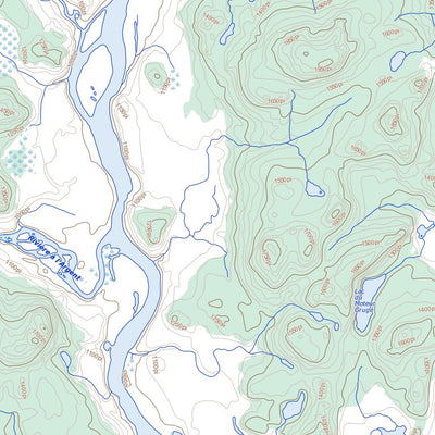 Lac Blanzy, QC (022K06 Toporama)