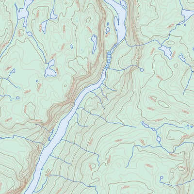 Lac Nipissis, QC (022O01 Toporama)