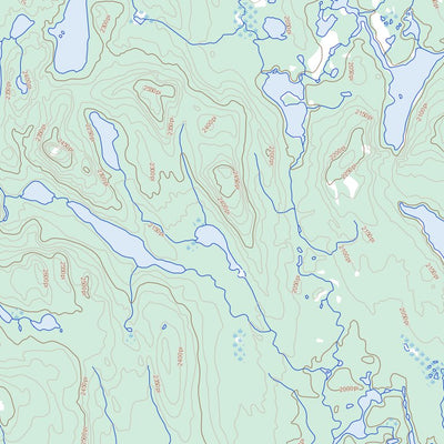 Lac Wacouno, QC (022P12 Toporama)