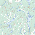 Lac Éluard, QC (022L07 Toporama)