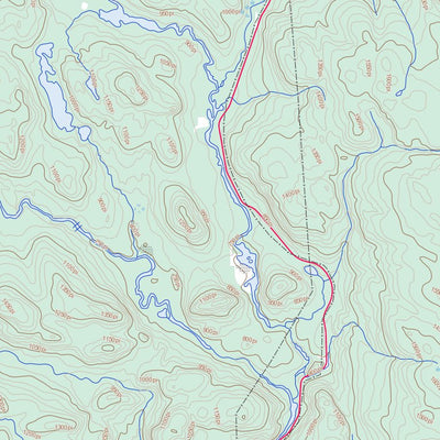Rivière Vallant, QC (022F15 Toporama)