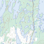 Lac Palairet, QC (022M04 Toporama)