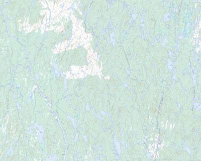 Lac Allenou, QC (022M03 Toporama)