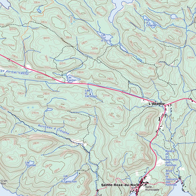 La Baie, QC (022D07 Toporama)