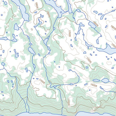 Tasisuak Lake, NL (014D10 Toporama)