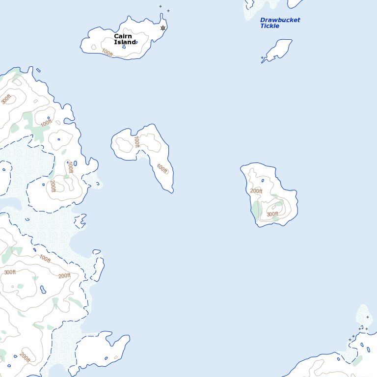 Spracklins Island, NL (014C02 Toporama) Map by Natural Resources Canada ...