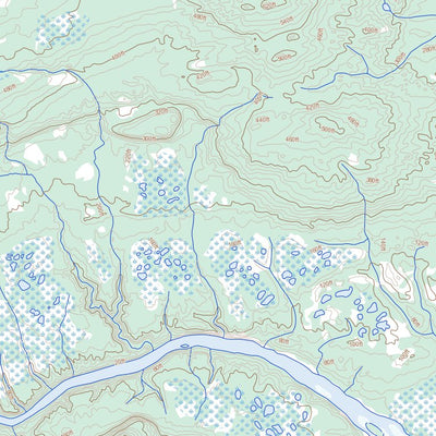 Ticoralak Island, NL (013J08 Toporama)