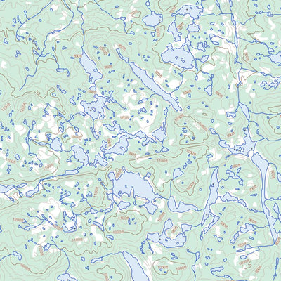 Mcgrath Lake, NL (013K16 Toporama)