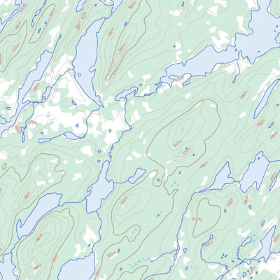 Isabella Falls, NL (013L02 Toporama)