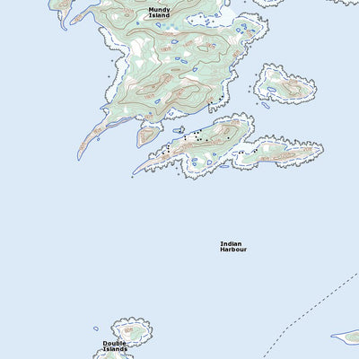 Indian Harbour, NL (013I06 Toporama)