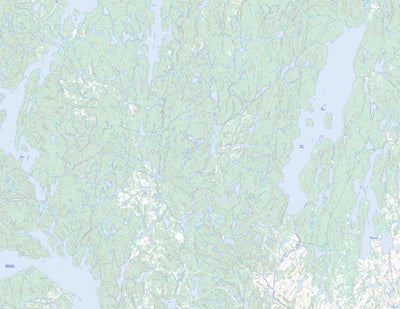 Lac Au Brochet, QC (022F12 Toporama)