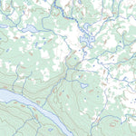 Blueberry Lake Stream, NL (013E05 Toporama)